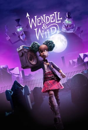Wendell & Wild 2022 Hindi Dual Audio – Movie Poster
